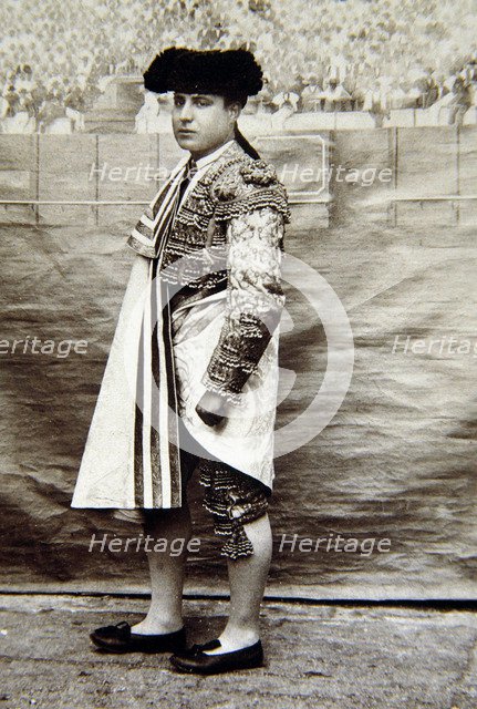 Miguel Báez Quintero (Litri) (1869-1932), Spanish bullfighter.