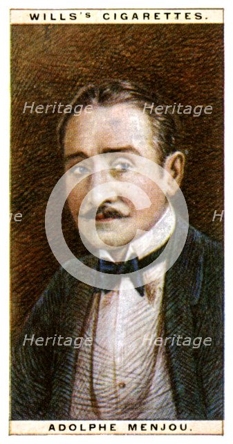 Adolphe Menjou (1890-1963), American actor, 1928.Artist: WD & HO Wills