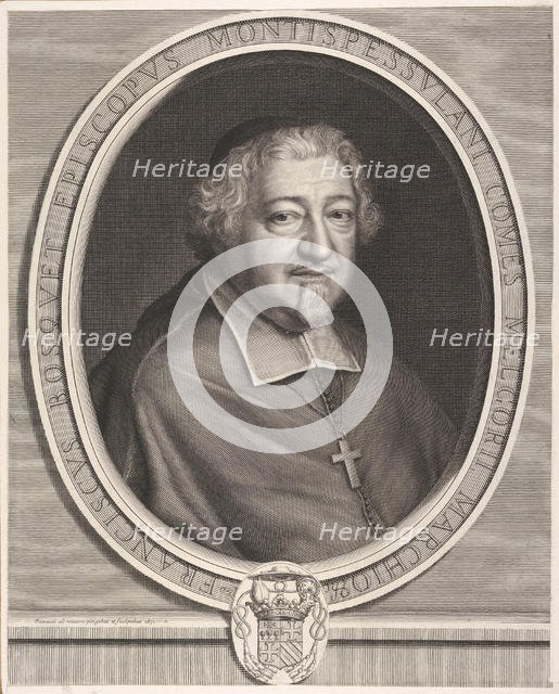 François Bosquet, 1671. Creator: Robert Nanteuil.
