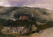 'View at Hastings', 1853. Artist: Sir John Gilbert