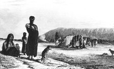 Patagonians at Gregory Bay, 1831 (1839). Artist: Unknown