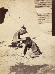 [Two Young Nubians], ca. 1857. Creator: Unknown.