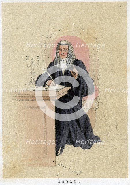 'Judge', 1855. Artist: Unknown