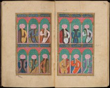 Sultan portraits. From "Key to the comprehensive divination (Tercüme-i Miftah-i Cifrü'l-Cami)", 1747 Creator: Anonymous ().