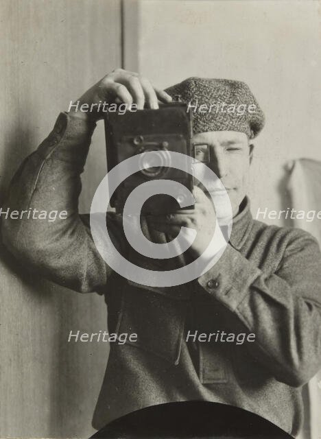 Self-Portrait, 1926. Creator: Klutsis, Gustav (1895-1938).