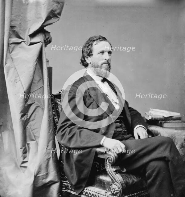 Senator Benjamin F. Rice of Arkansas, 1860-1875. Creator: Unknown.