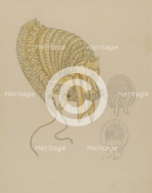 Bonnet, 1935/1942. Creator: Gladys Cook.