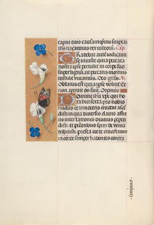 Hours of Queen Isabella the Catholic, Queen of Spain: Fol. 67v, c. 1500. Creator: Master of the First Prayerbook of Maximillian (Flemish, c. 1444-1519); Associates, and.