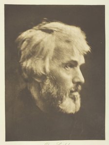 Thomas Carlyle, 1867, printed c. 1893. Creator: Julia Margaret Cameron.