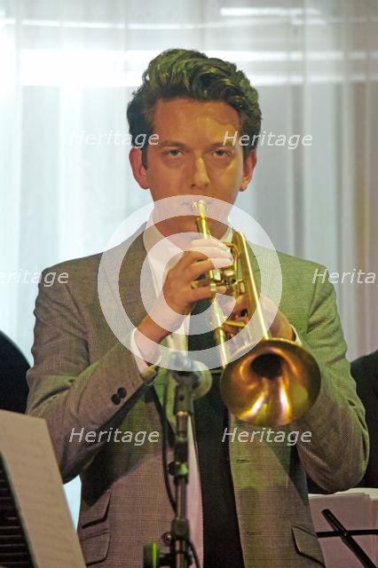 Freddie Gavita, Watermill Jazz Club, Dorking Surrey, 24 Sept 2019. Creator: Brian O'Connor.