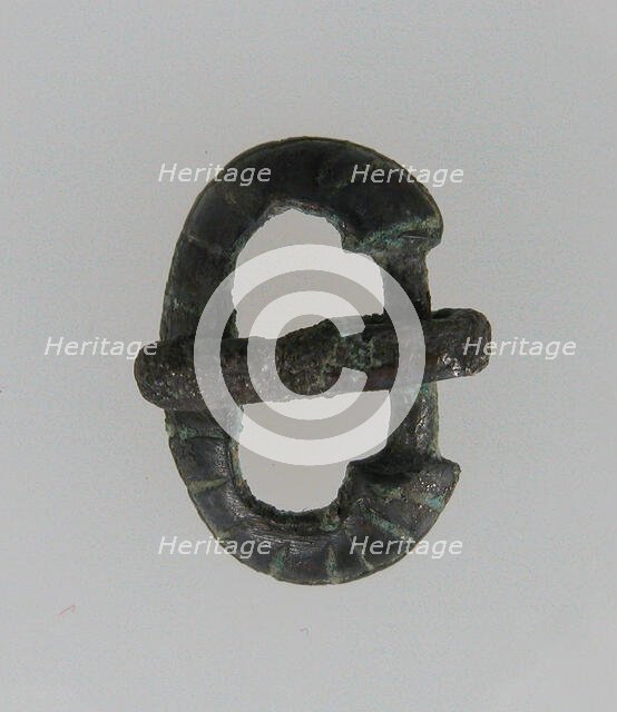 Buckle, Loop and Tongue, Frankish, 7th century. Creator: Unknown.