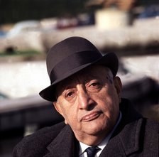 Miguel Angel Asturias, Guatemalan writer (1899-1974).