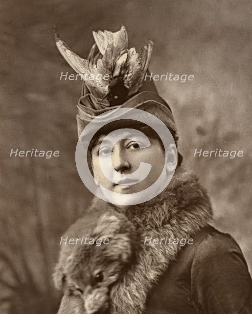 Amy Roselle, British actress, 1887. Artist: Ernest Barraud