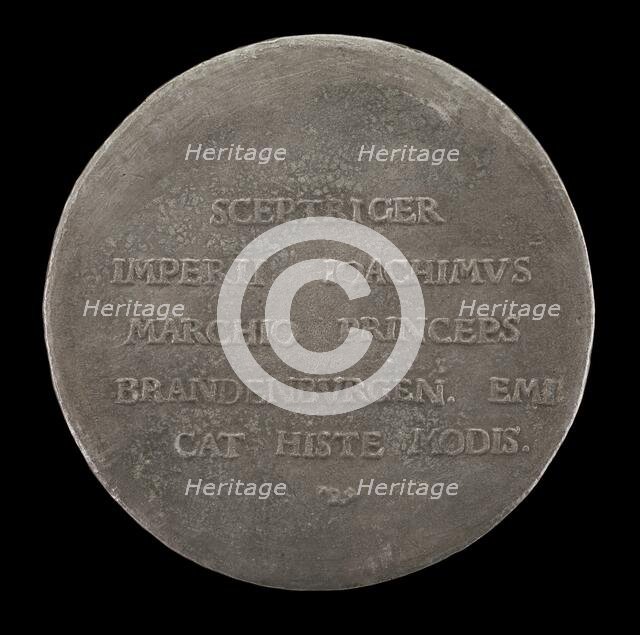 Inscription [reverse], 1530. Creator: Friedrich Hagenauer.