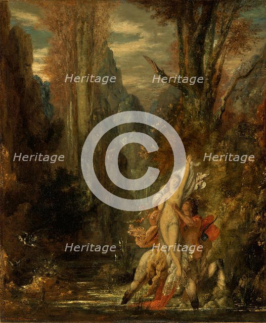 Dejanira (Autumn), about 1872-1873. Creator: Gustave Moreau.