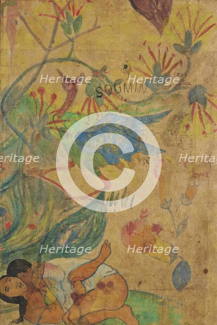 L'ibis bleu (The blue ibis), 1892. Creator: Gauguin, Paul Eugéne Henri (1848-1903).