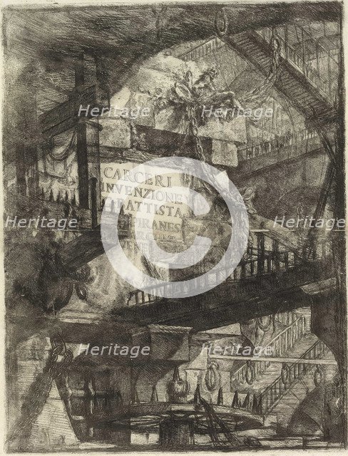 From the series The Imaginary Prisons (Le Carceri d'Invenzione).