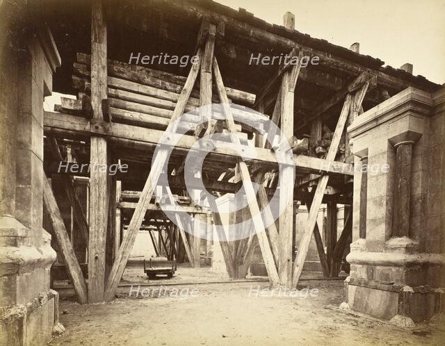 Foundations for Sacre-Coeur, c.1889. Creator: Louis-Emile Durandelle.