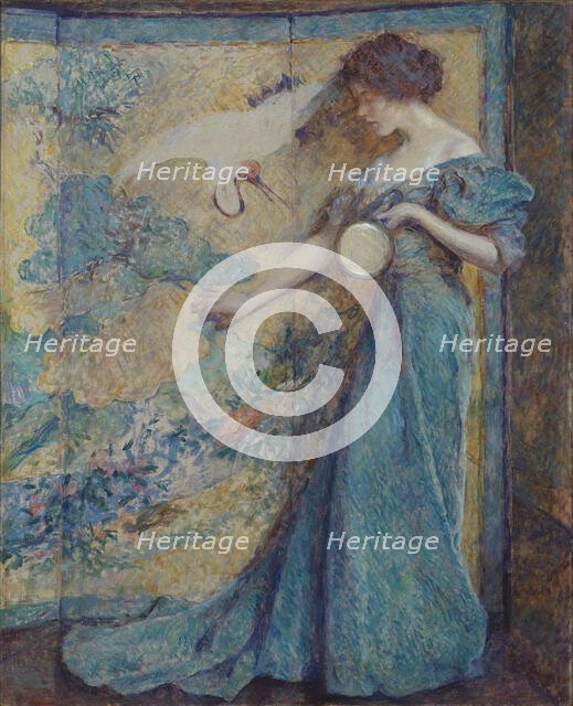 The Mirror, ca. 1910. Creator: Robert Reid.