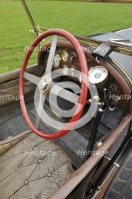 Bugatti T18 Black Bess 1913. Artist: Simon Clay.