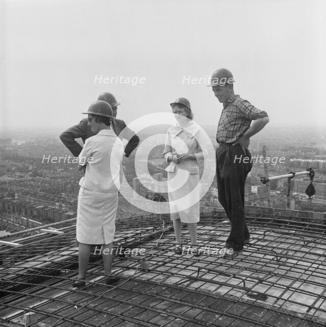 Empress State Building, Lillie Road, Earl's Court, Hammersmith and Fulham, London, 03/07/1961. Creator: John Laing plc.
