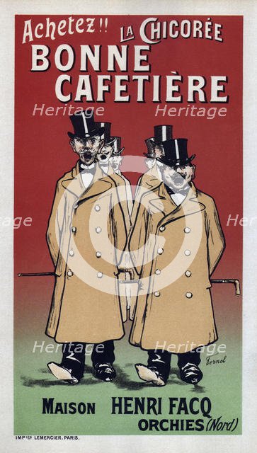 La Chicoree Bonne Cafetiere (Poster), 1899. Artist: Fernel, Fernand (1872-1934)