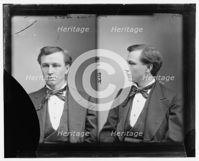 John E. Kenna of West Virginia, 1865-1880. Creator: Unknown.