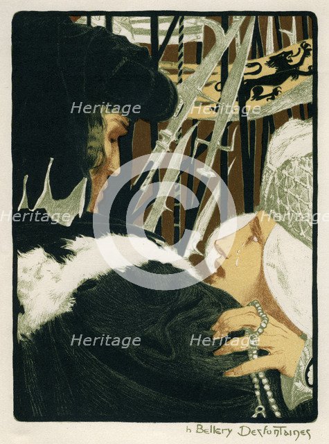 'L'Imploration', 1898.Artist: Henri Jules Ferdinand Bellery-Defonaines