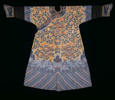 Emperor's Jifu (Semiformal Court Robe), China, Qing dynasty (1644-1911), 1790/1820. Creator: Unknown.