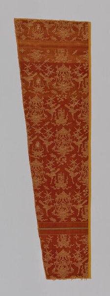 Fragment (Dressing Fabric), China, Ming dynasty (1368-1644), 16th century. Creator: Unknown.