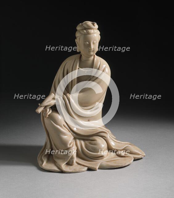 Avalokitésvara (Guanyin), the Bodhisattva of Mercy, between c.1644 and c.1700. Creator: Unknown.