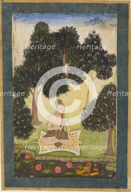 Yogini in the forest, c1620. Artist: Unknown.