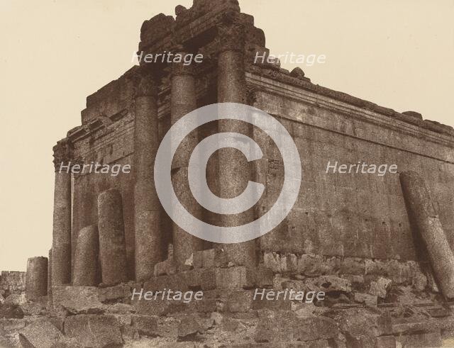 Baalbeck, 1859. Creator: Louis de Clercq.