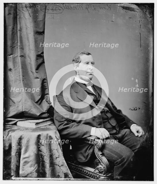 Daniel Johnson Morrell of Pennsylvania, between 1860 and 1875. Creator: Unknown.