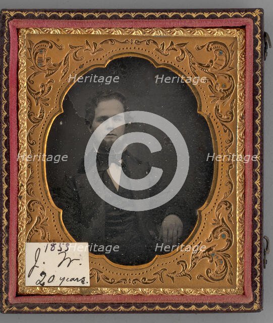 Untitled (Portrait of Joseph White), 1854. Creator: Unknown.