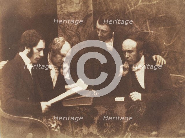 Presbytery of Dumbarton, 1843-47. Creators: David Octavius Hill, Robert Adamson, Hill & Adamson.