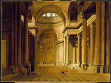 Vue intérieure du Panthéon, c1810. Creator: Louis Leopold Boilly.