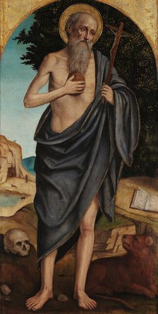 Saint Jerome, c1510. Creator: Bergognone, Ambrogio (1453-1523).
