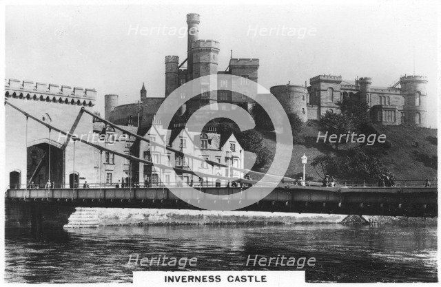 Inverness Castle, 1936. Artist: Unknown