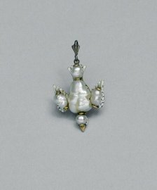 Pendant Shaped as a Dove, France, 17th century. Creator: Unknown.