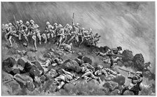 Assault on Wagon Hill, 2nd Boer War, 6 January 1900. Artist: Unknown