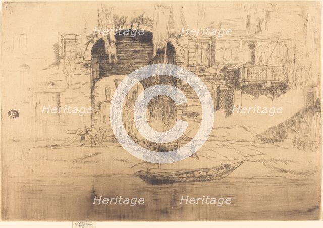 San Biagio, 1879/1880. Creator: James Abbott McNeill Whistler.