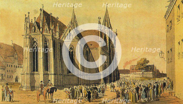 The Divi Blasii Church in Mühlhausen, First half of the 18th cent.