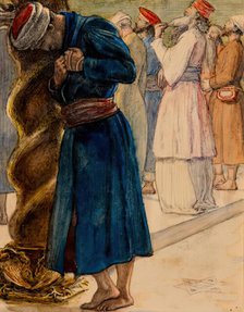 Parable-The Pharisee and the Publican, c1860. Creator: John Everett Millais.