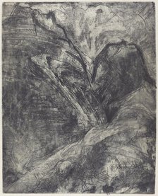 Mountains (Berge), 1920. Creator: Ernst Kirchner.