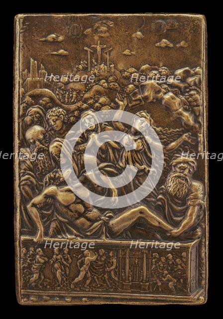 The Entombment, late 15th - early 16th century. Creator: Moderno.