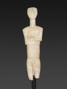 Statuette of a Female Figure, Early Bronze Age, 2600-2400 BCE. Creator: Unknown.