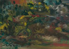 Hunter Shooting, 1940-1944. Creator: Arnold Peter Weisz-Kubincan.