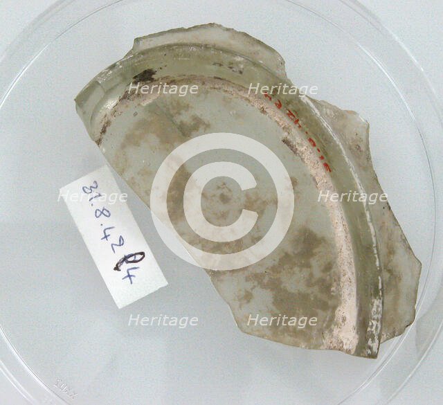 Foot of a Vessel, Coptic, 4th century. Creator: Unknown.