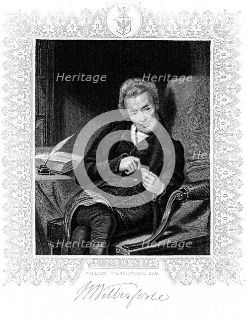 William Wilberforce, English philanthropist. Artist: Unknown